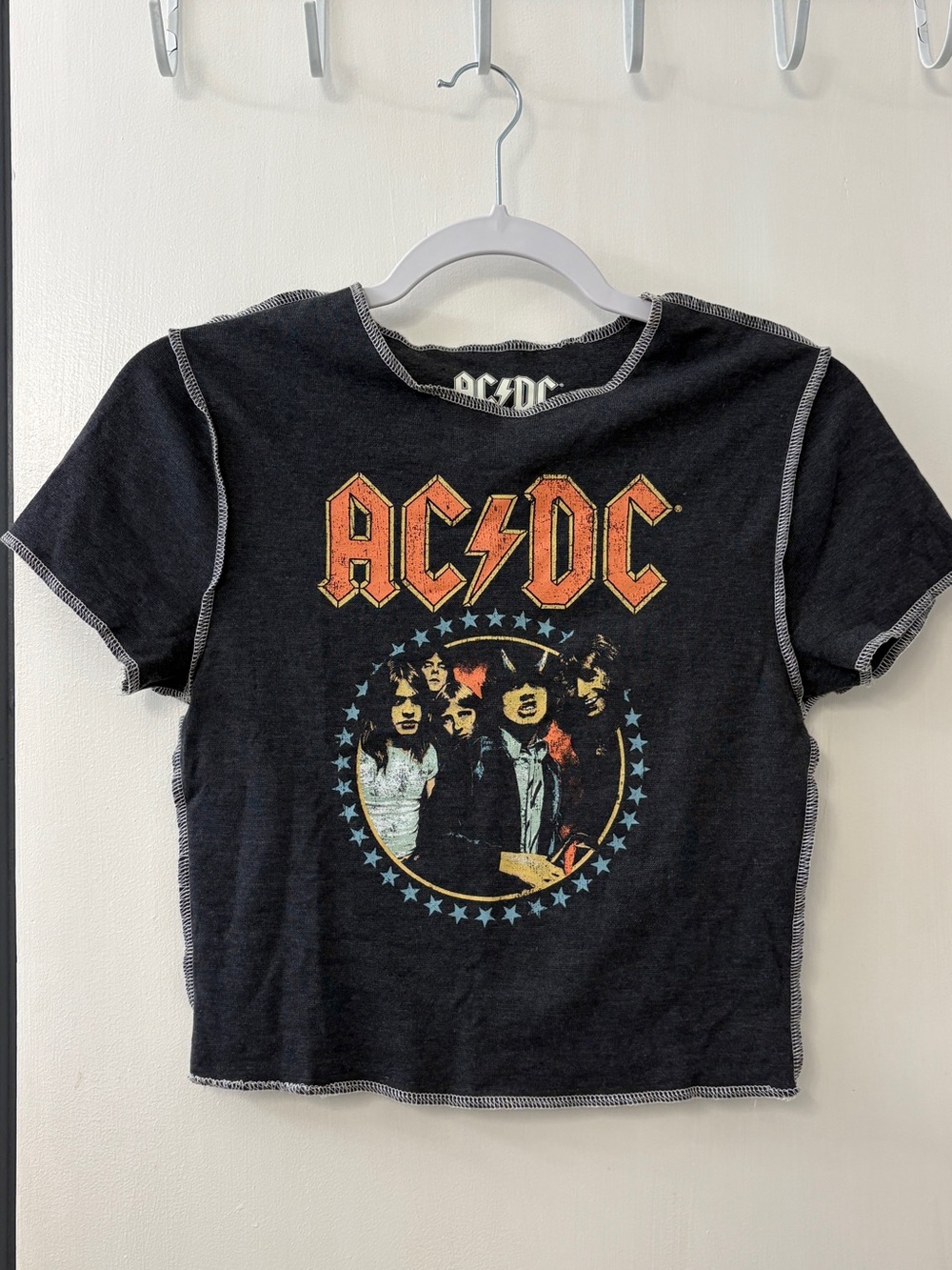 AC/DC Short Sleeve Band Tee